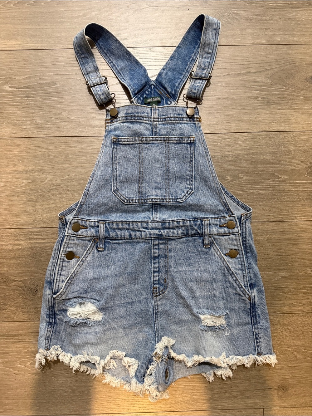 wild fable Light Wash Denim Overalls
